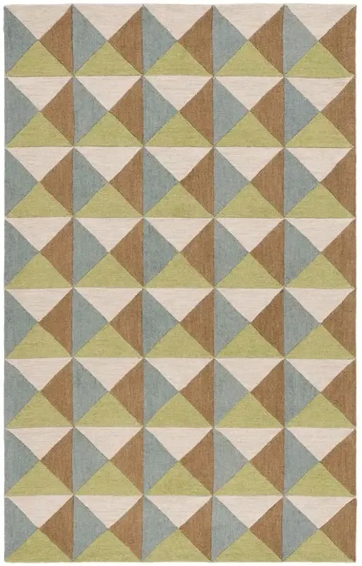 GENRE 103 Beige 5' X 8' Medium Rectangle Rug