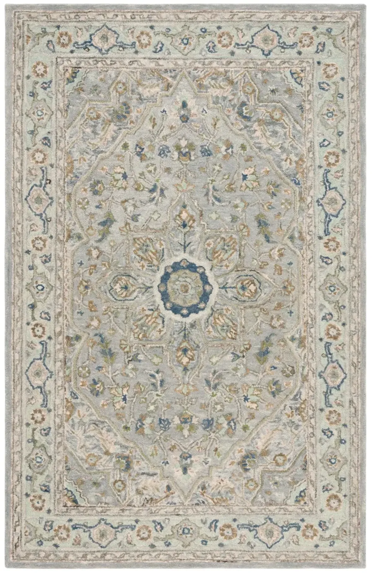 HERITAGE 228 IVORY  5' x 8' Medium Rectangle Rug