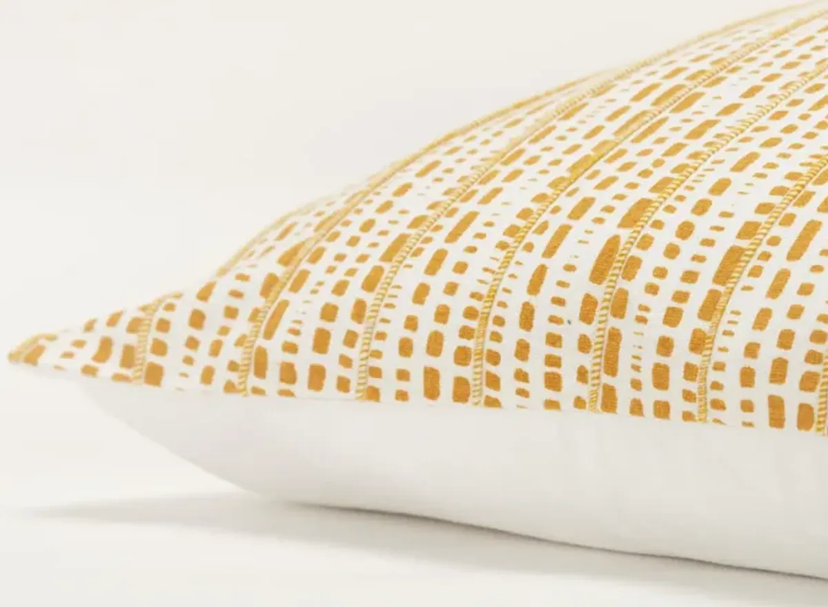 animal skin yellow Pillow