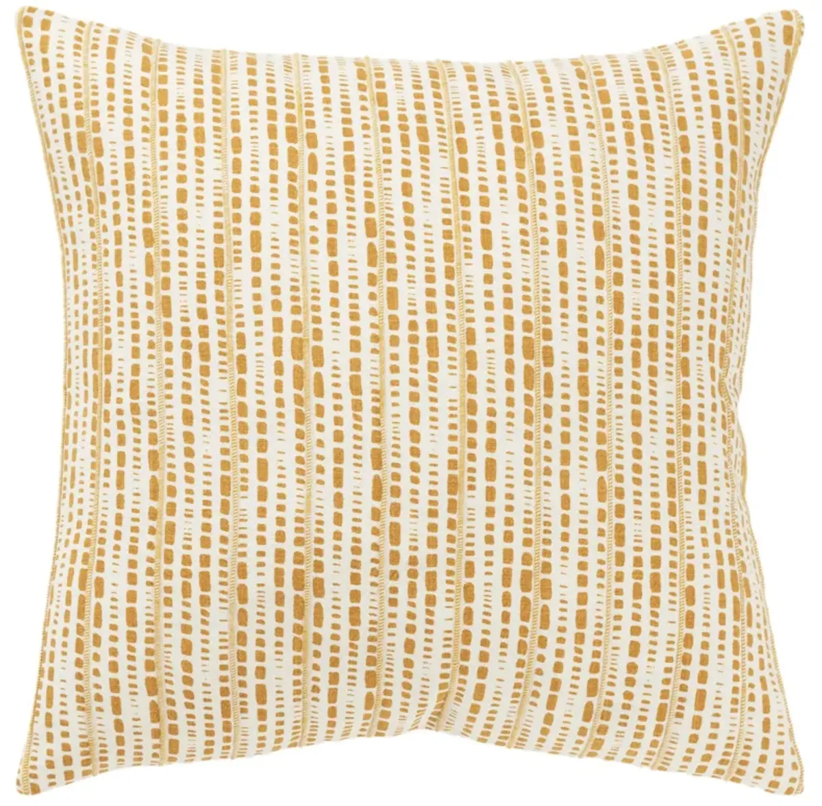 animal skin yellow Pillow