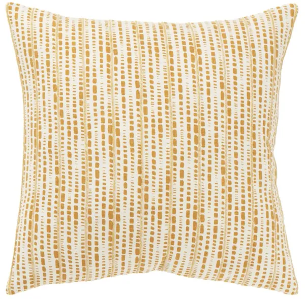 animal skin yellow Pillow