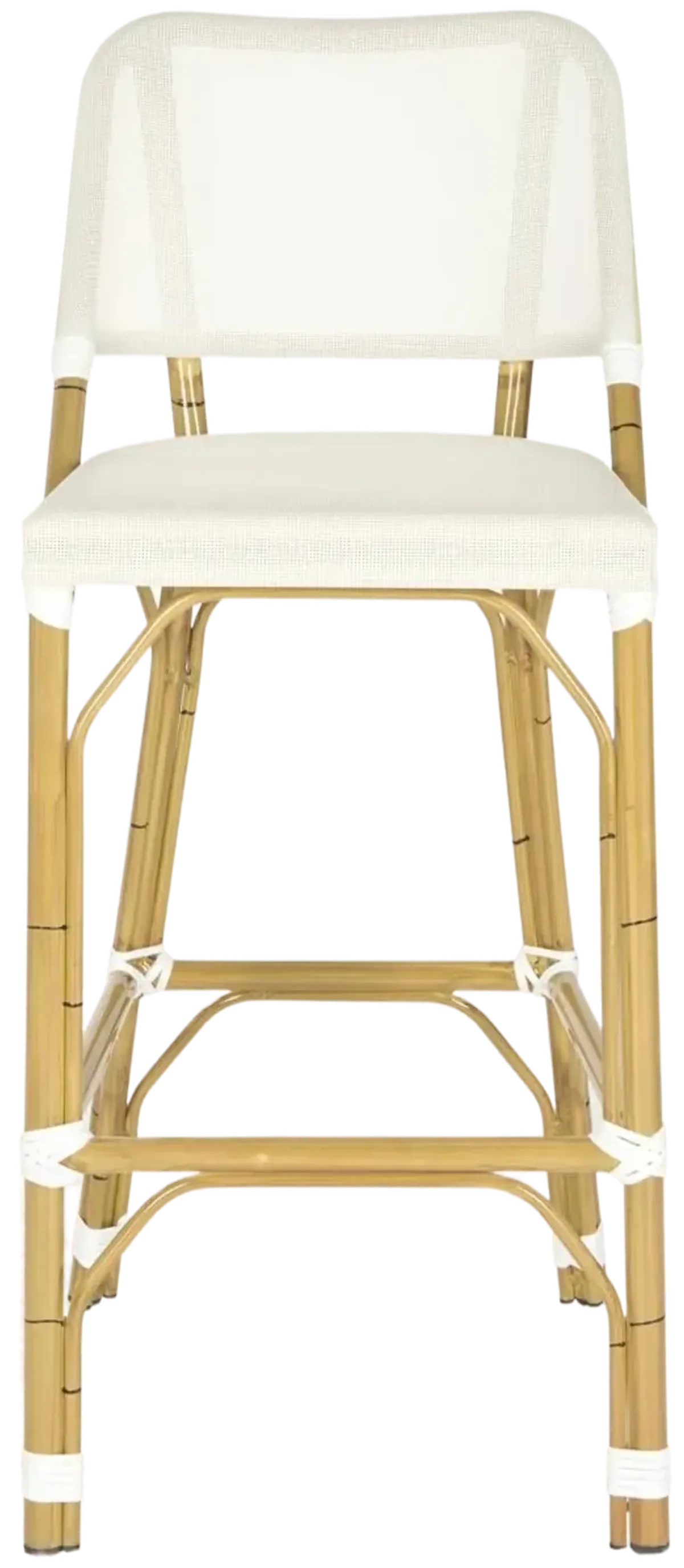 DELTANA BAR STOOL BEIGE (INDOOR/OUTDOOR)