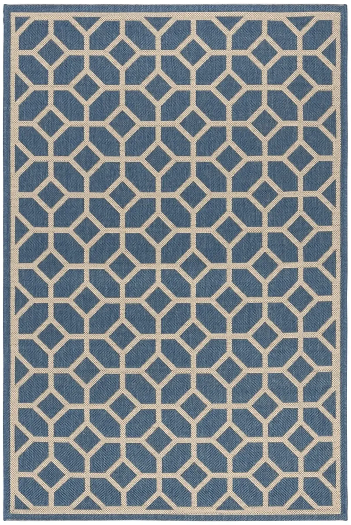 BEACH HOUSE 127 Blue 6'-7' X 9'-2' Medium Rectangle Rug