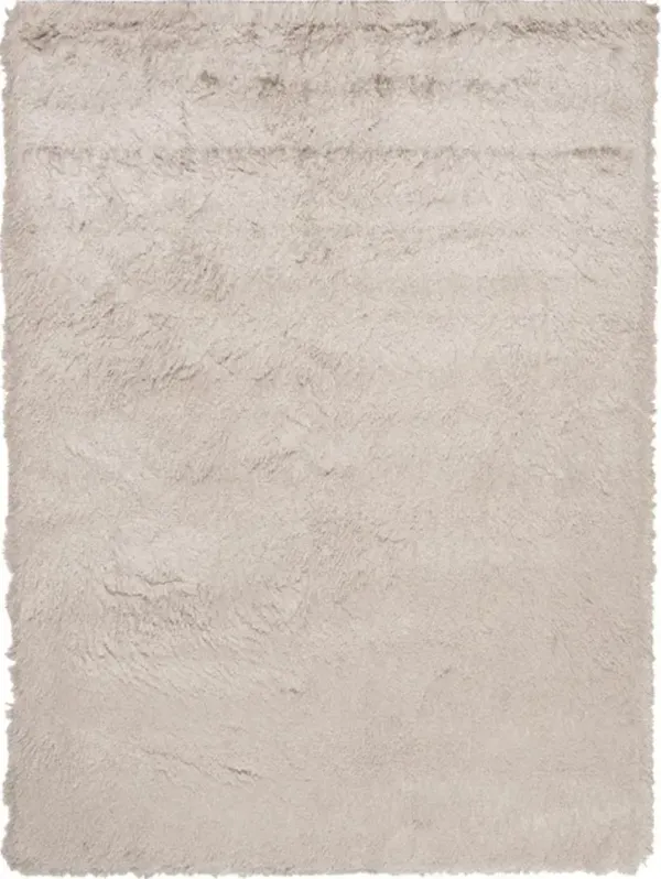 PARIS SHAG Beige  5' X 8' Medium Rectangle Rug