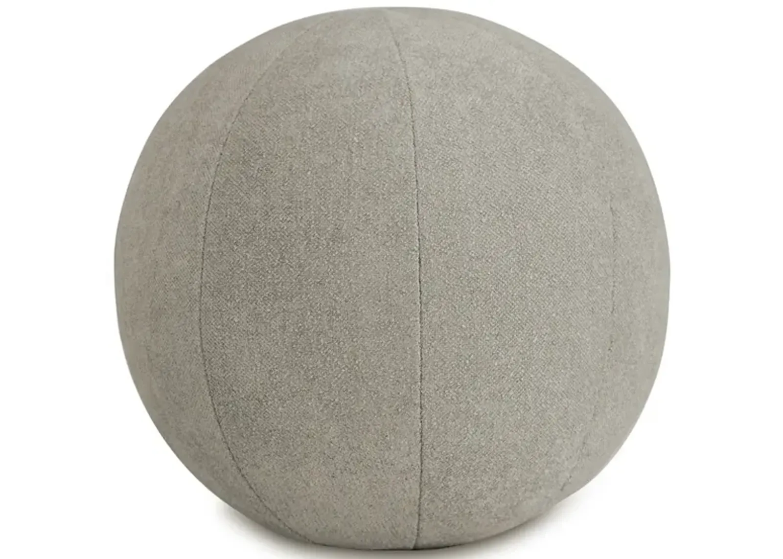 CH Dia.11''  ball pillow in Gum Tree Chloe Lg. Taupe