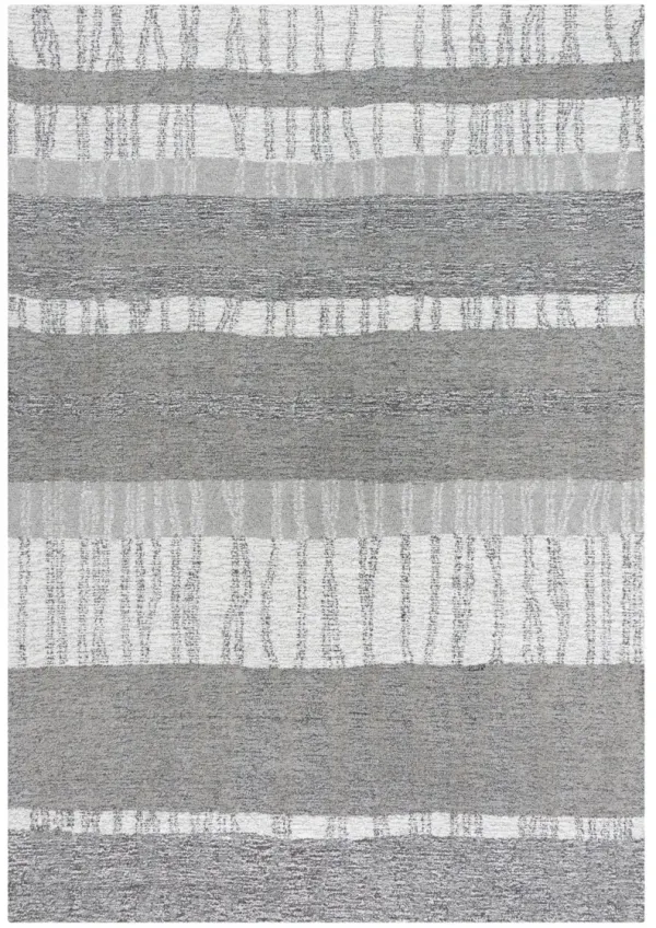 Taylor Gray/Natural  Wool 5' x 7'6" Rectangle Rug