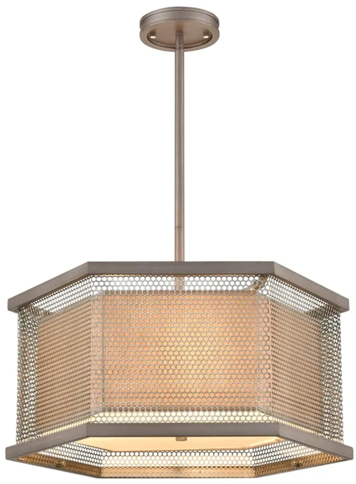 Crestler 22" Wide 3-Light Chandelier