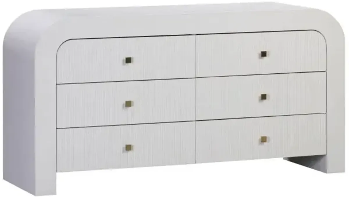 Hump 6 Drawer Dresser