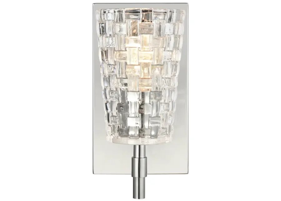 Lightweave 4.75" Wide 1-Light Vanity Light - Polished Nickel