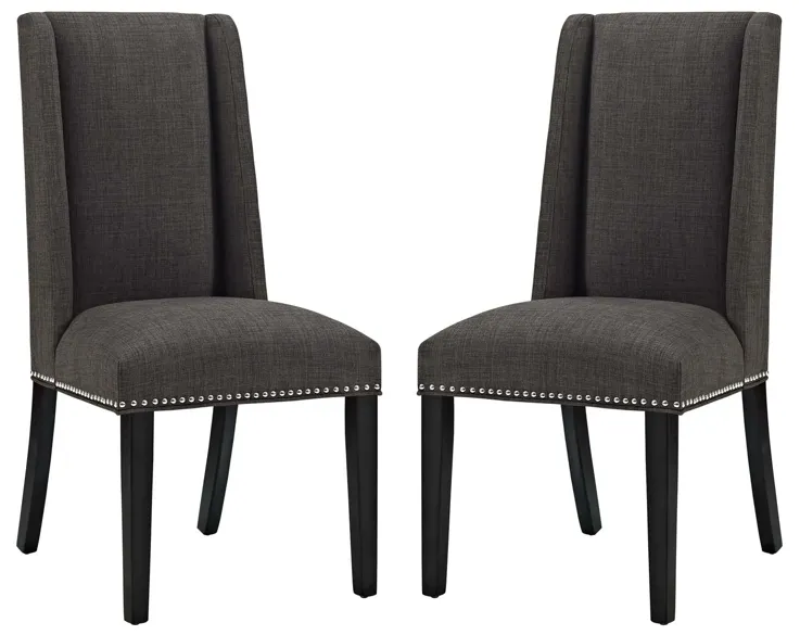 Baron Dining Chair Fabric Set of 2