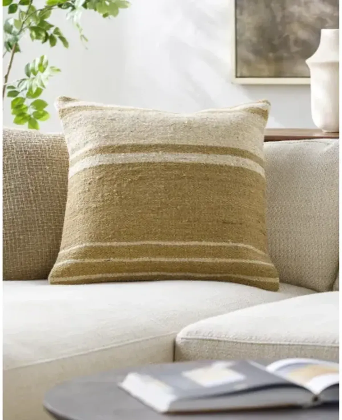 Patrick PRK-001 22"L x 22"W Accent Pillow