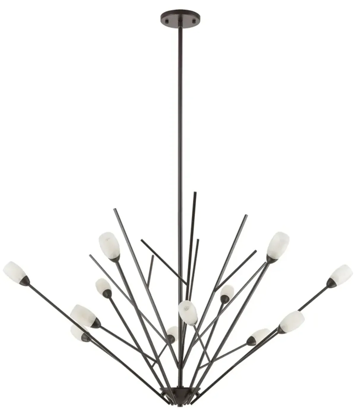 Ocotillo 44" Wide 12-Light Chandelier - Oil Rubbed Bronze