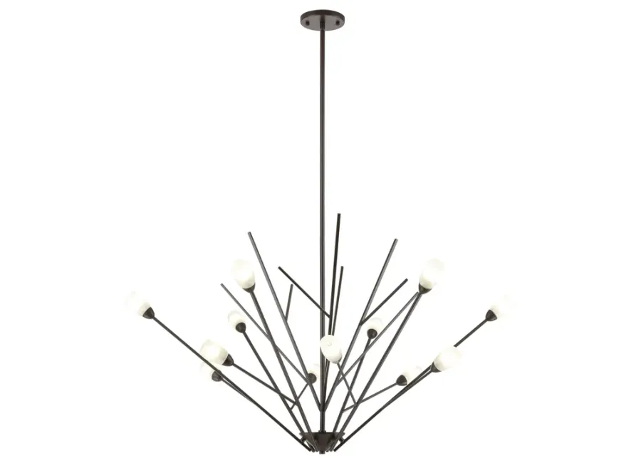 Ocotillo 44" Wide 12-Light Chandelier - Oil Rubbed Bronze