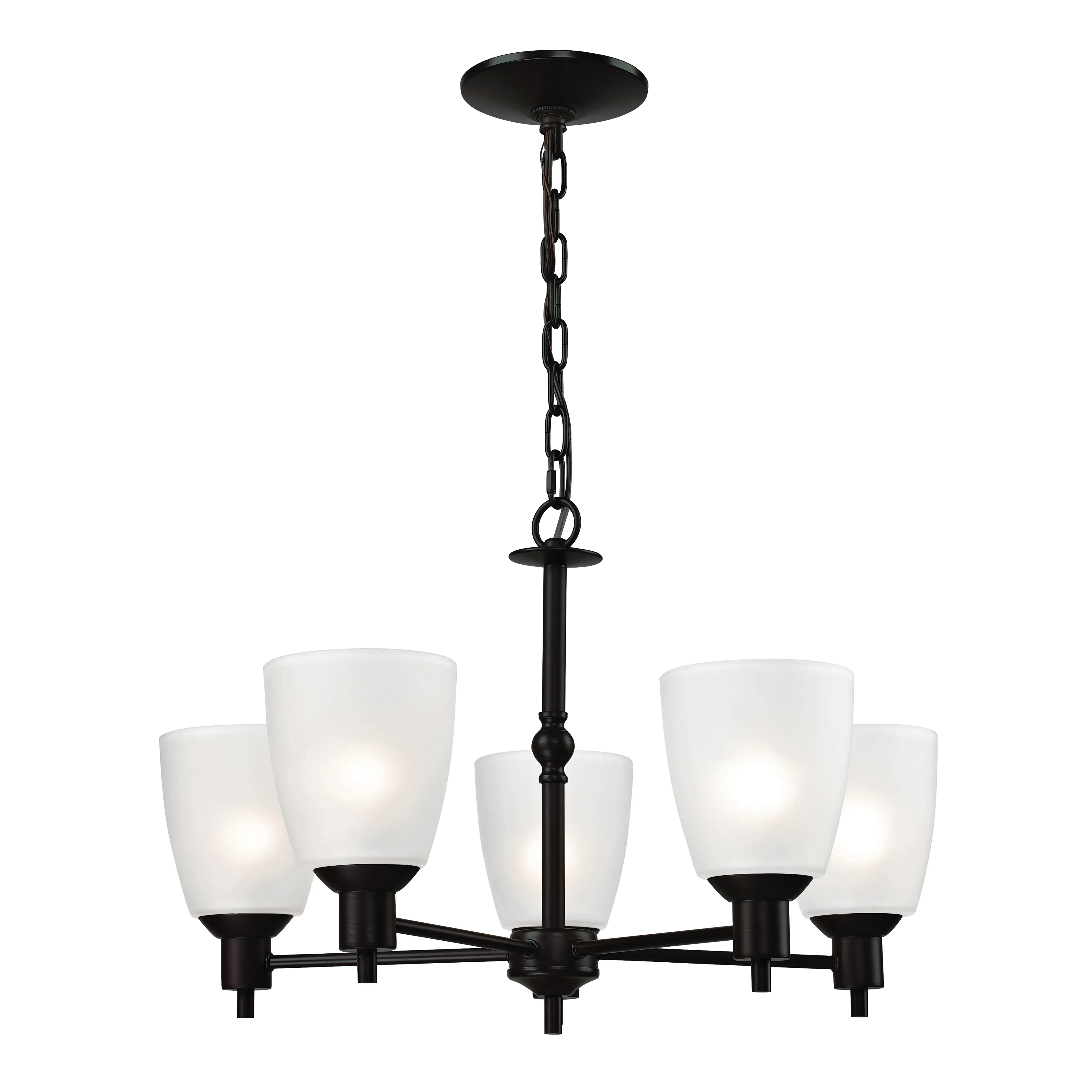 Jackson 22" Wide 5-Light Chandelier - Oil Rubbed Bronze