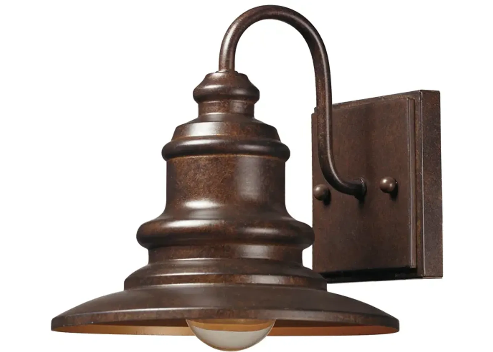 Marina 8" High 1-Light Outdoor Sconce - Hazelnut Bronze