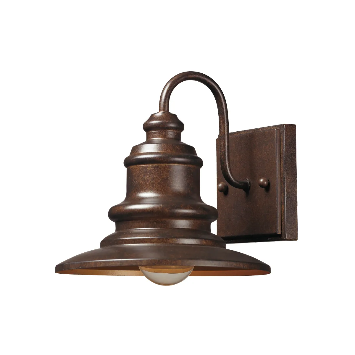 Marina 8" High 1-Light Outdoor Sconce - Hazelnut Bronze