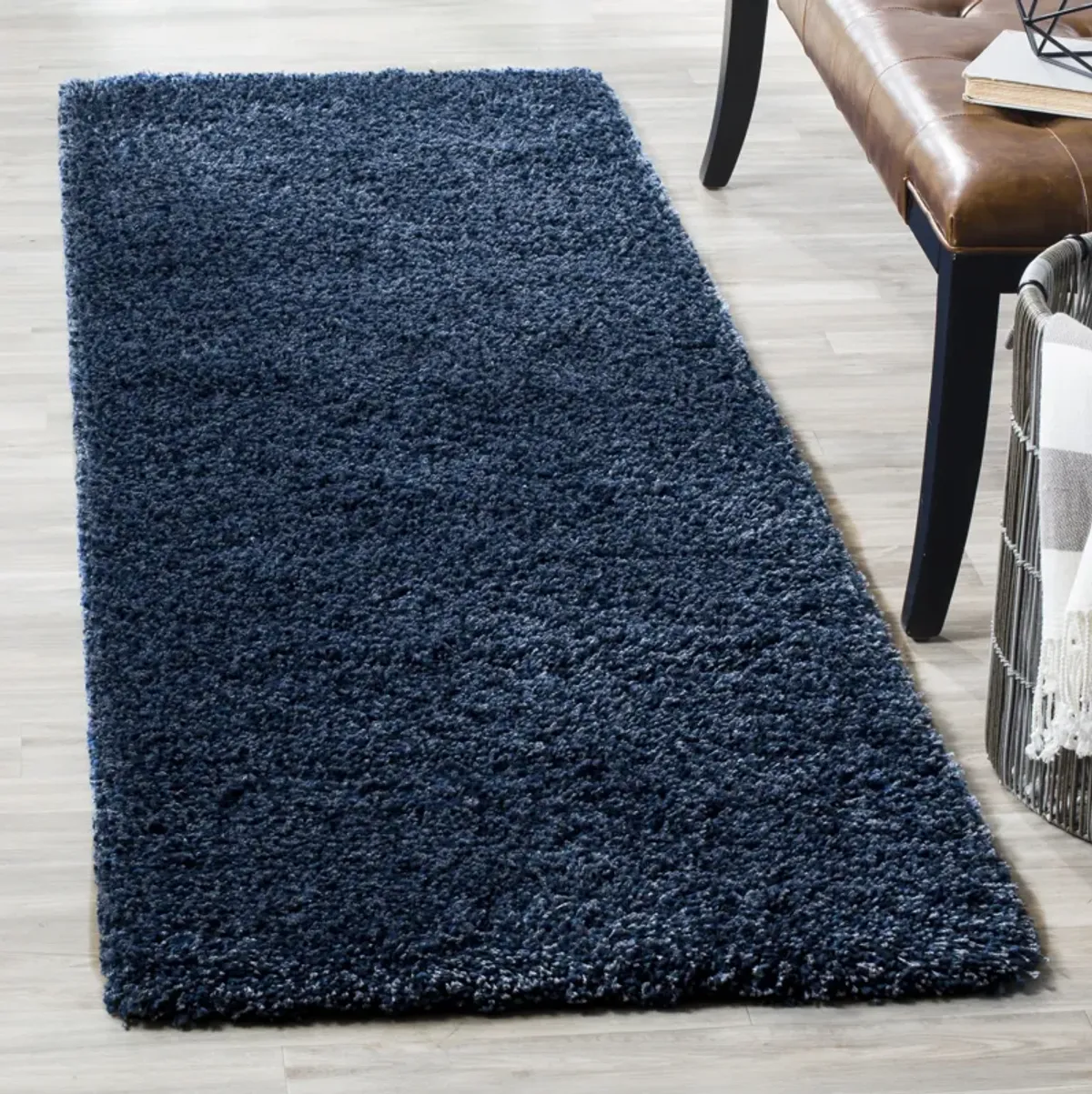 CALIFORNIA SHAG Runner Power Loomed 2'-3" x 15' Rug