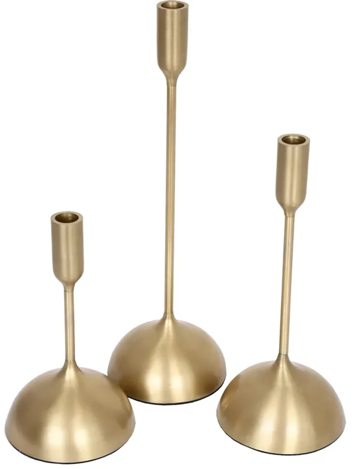 Ferris Gold Aluminum Candle Holder