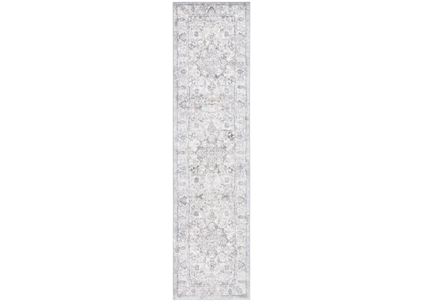 OPAL 460 Grey 2'-3' X 9' Runner Rug