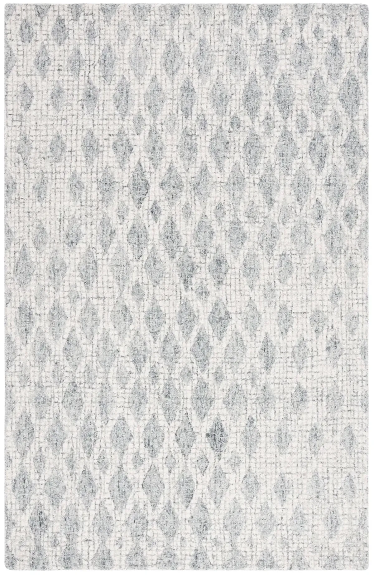 ABSTRACT Hand Tufted 5' x 8' area rug