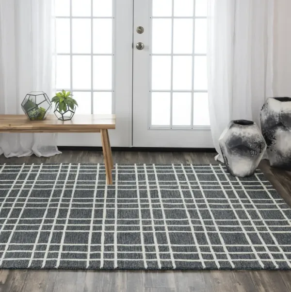 Lofton Hand Tufted Cut and Loop 8' x 10' Rug