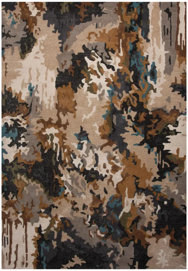 Kinetic Hand Tufted Cut pile 8' x 10' Rug