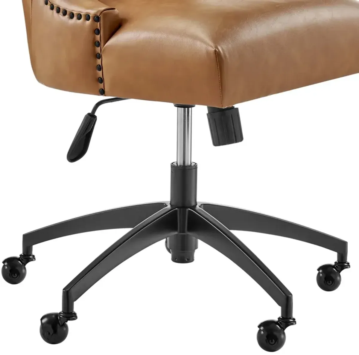 Empower Channel Tufted Vegan Leather Office Chair