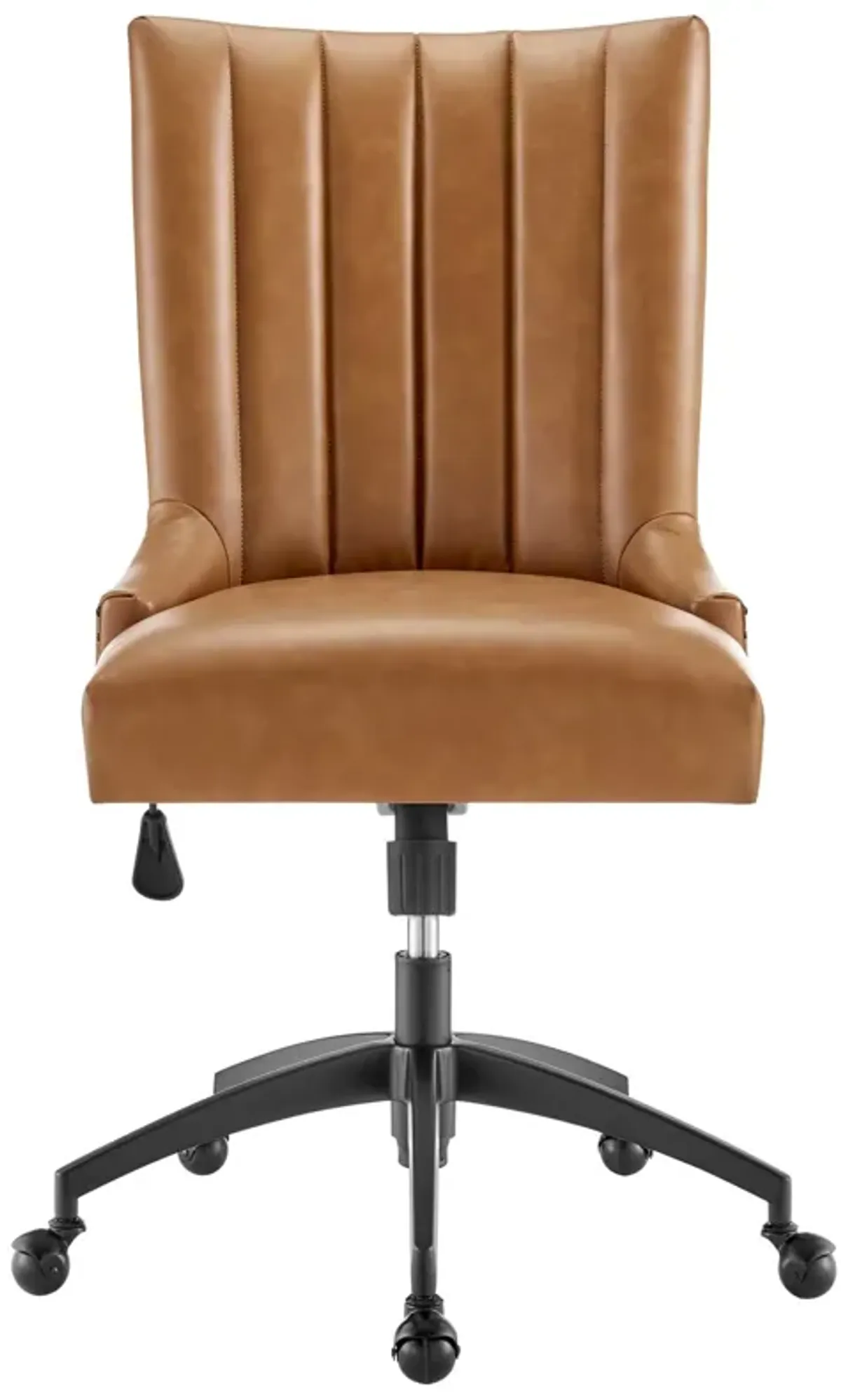 Empower Channel Tufted Vegan Leather Office Chair