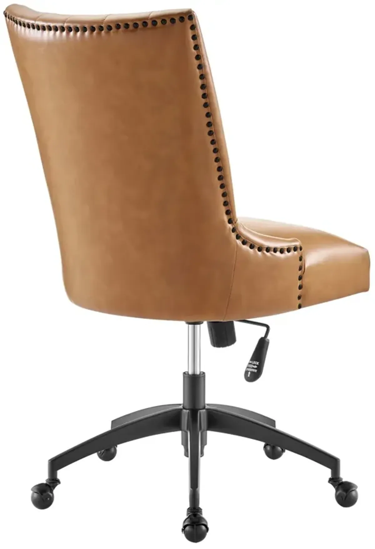 Empower Channel Tufted Vegan Leather Office Chair