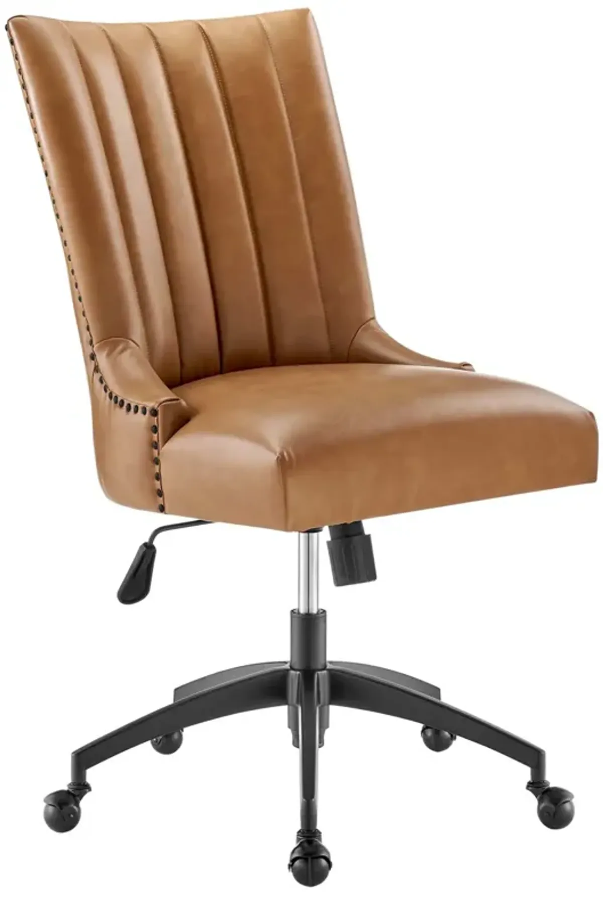 Empower Channel Tufted Vegan Leather Office Chair