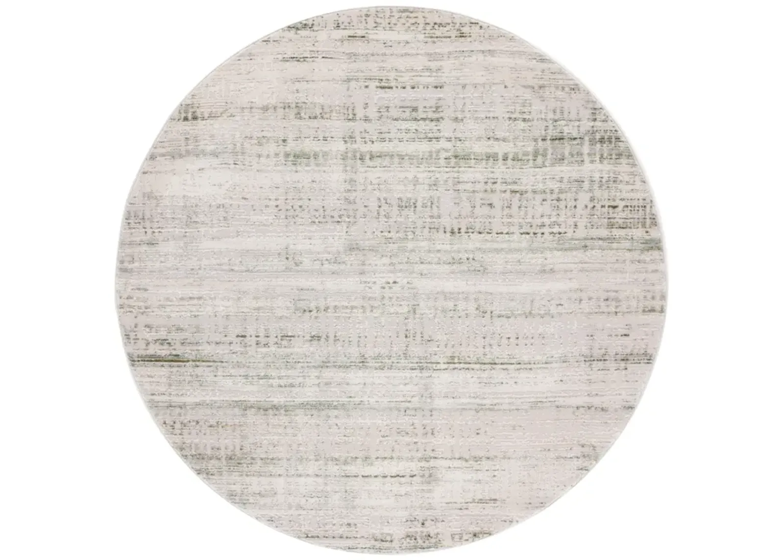 PRESTIGE 128 IVORY  6'-7' x 6'-7' Round Round Rug