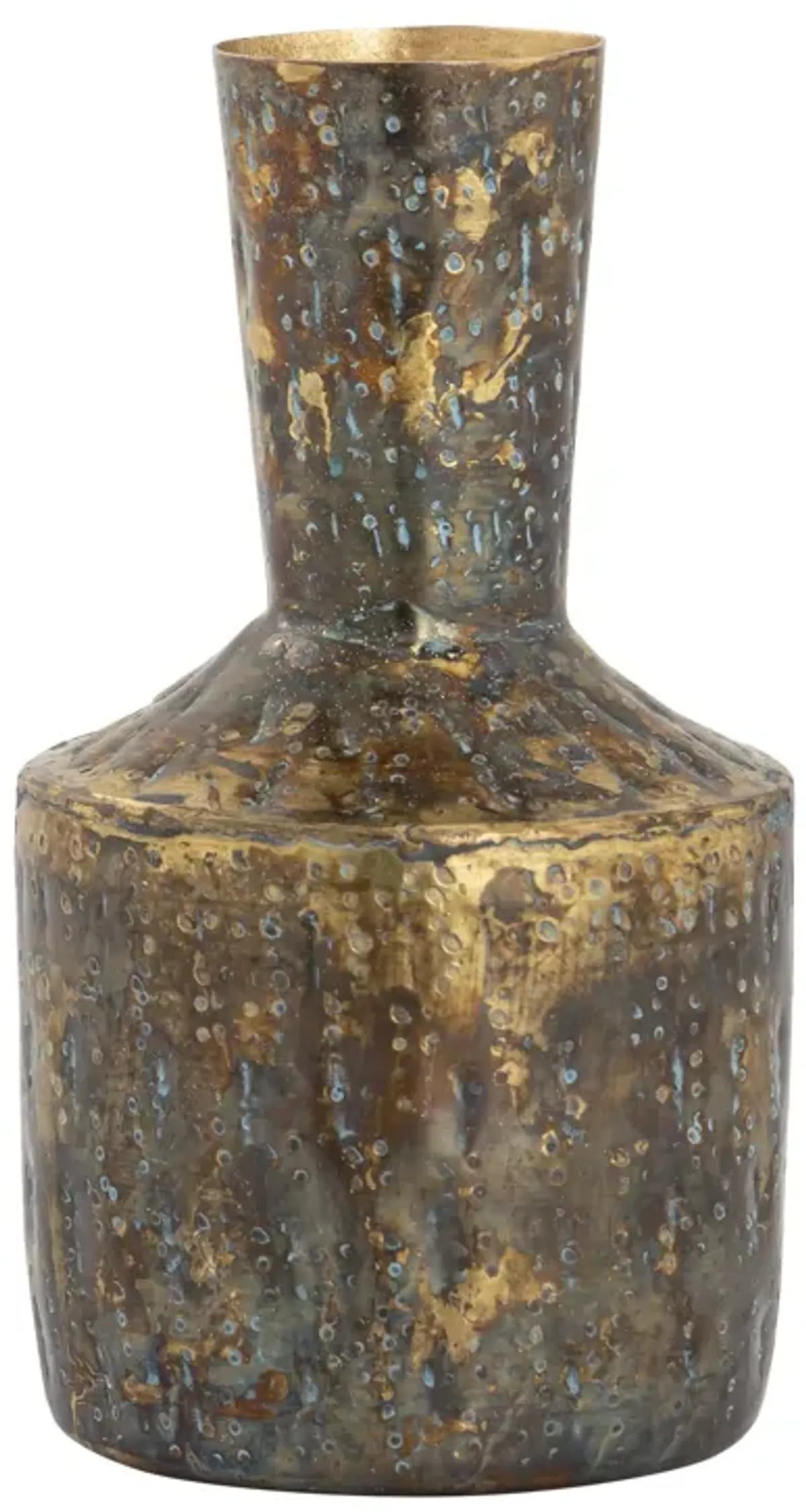 Fowler Vase  -  Set of 3 Patinated Brass - Set of 2