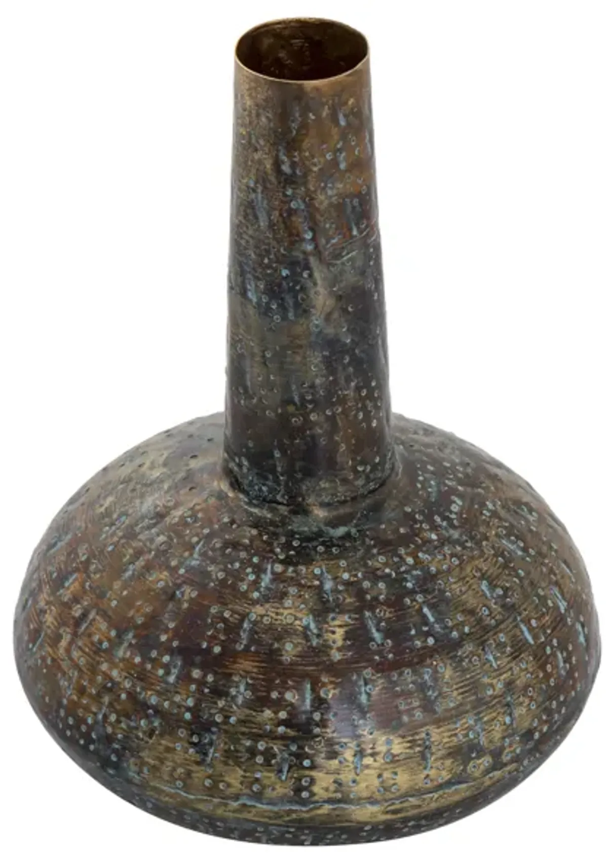 Fowler Vase  -  Set of 3 Patinated Brass - Set of 2