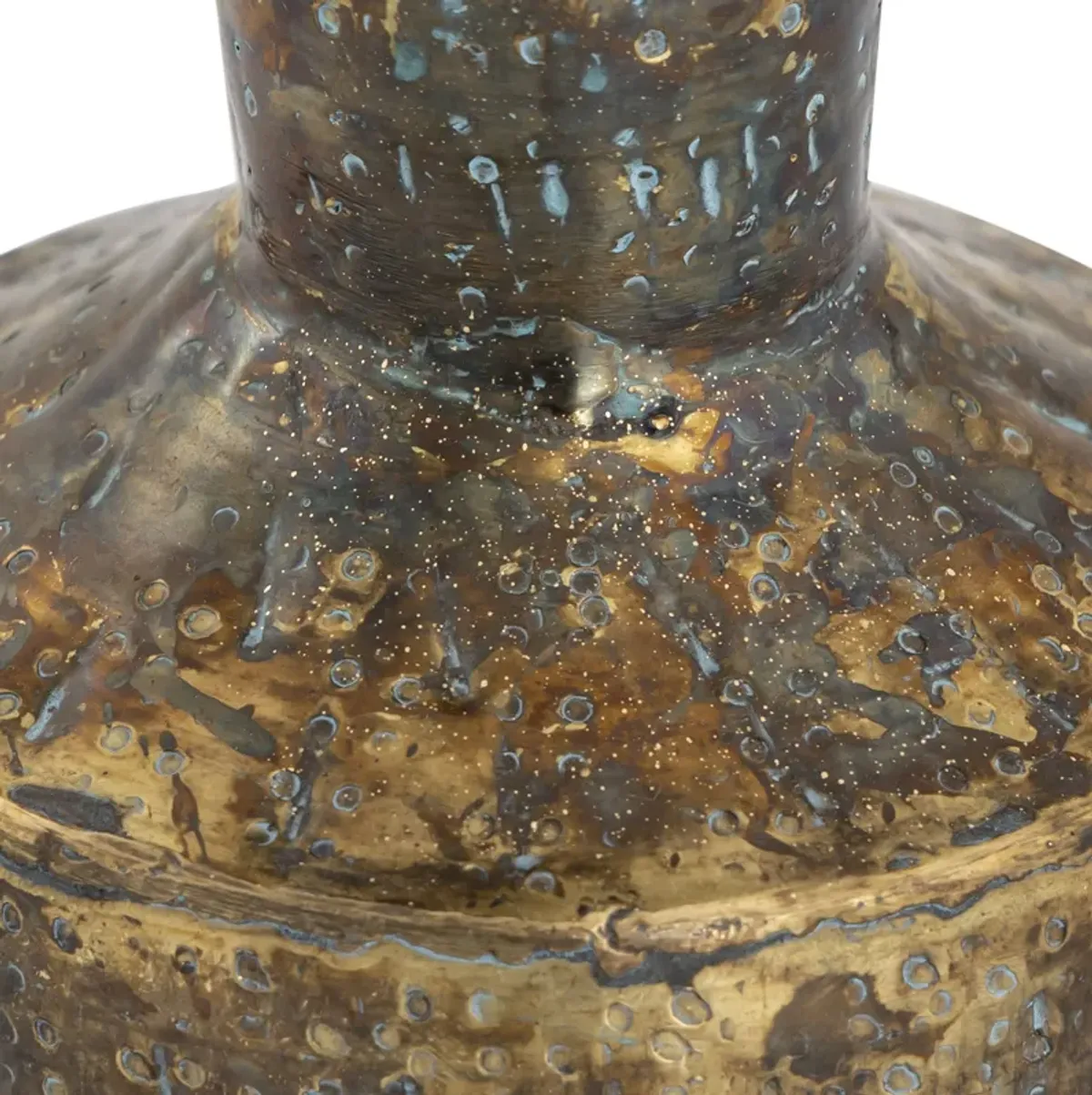 Fowler Vase  -  Set of 3 Patinated Brass - Set of 2