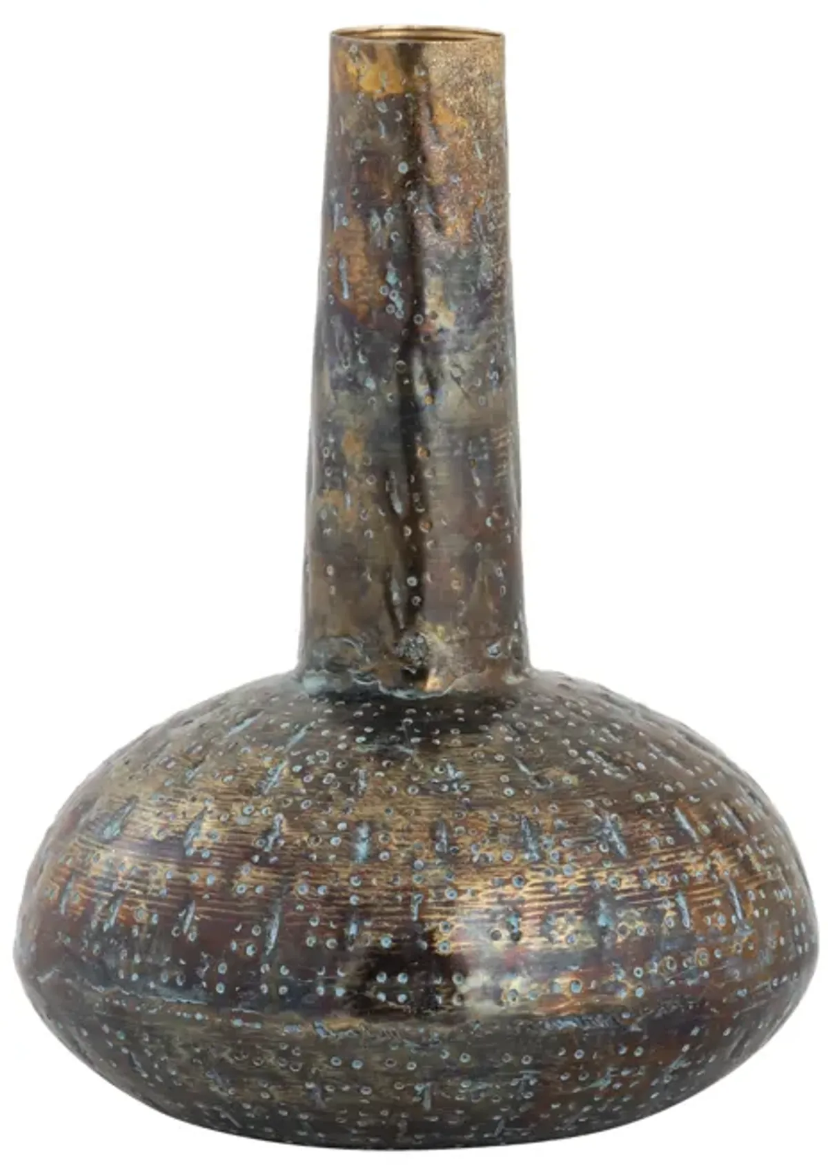 Fowler Vase  -  Set of 3 Patinated Brass - Set of 2