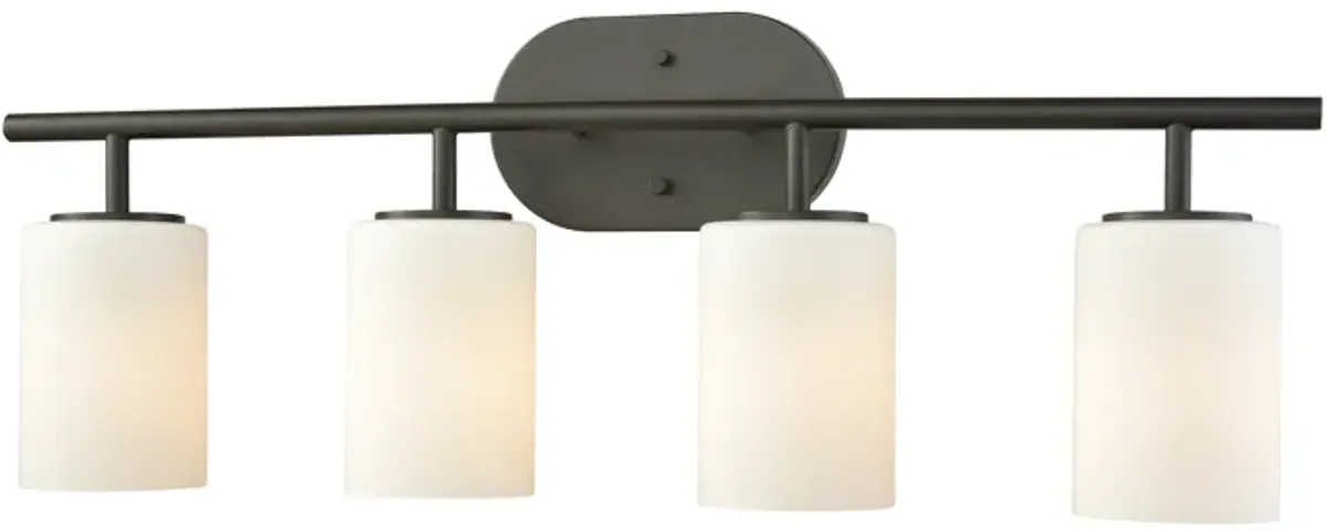 Pemlico 28" Wide 4-Light Vanity Light - Oil Rubbed Bronze