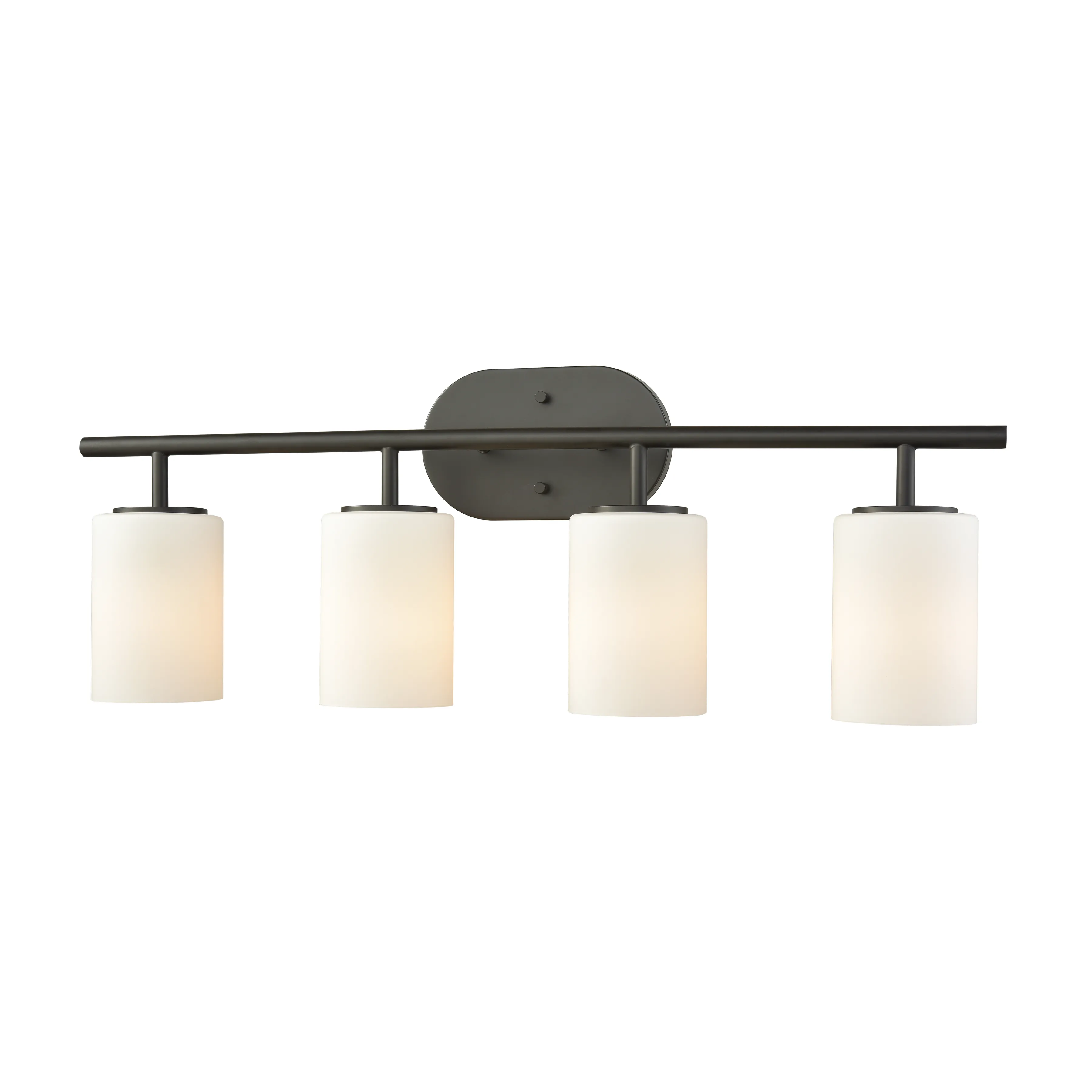 Pemlico 28" Wide 4-Light Vanity Light - Oil Rubbed Bronze