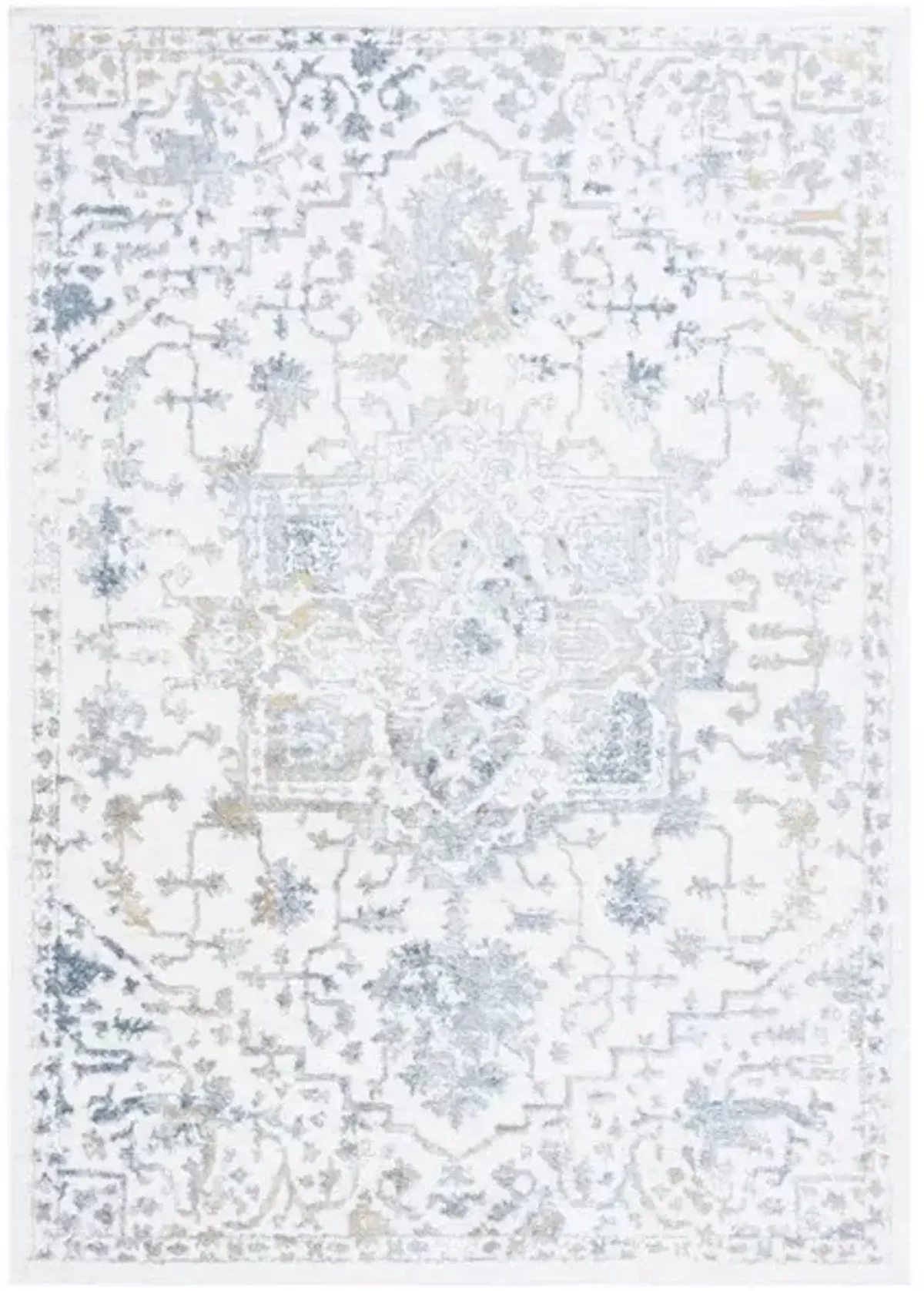 LAYLA 112  Blue 5'-5' x 7'-6' Medium Rectangle Rug