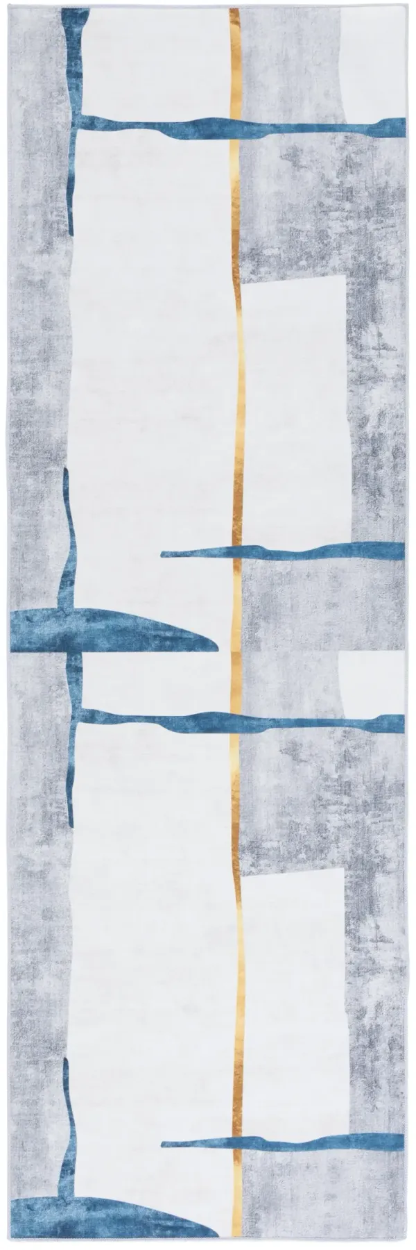 MALIBU 820 GREY  2'-6' x 8' Runner Rug