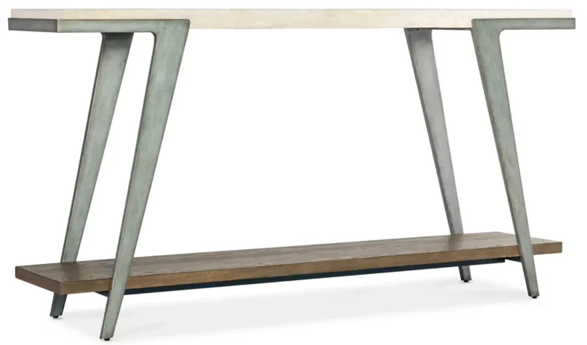 Commerce and Market Boomerang Console Table