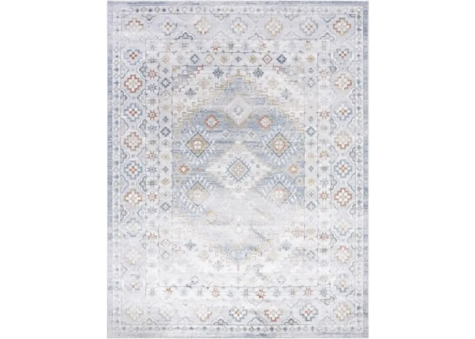 Lillian LLL-2371 2'7" x 7'3" Machine Woven Rug