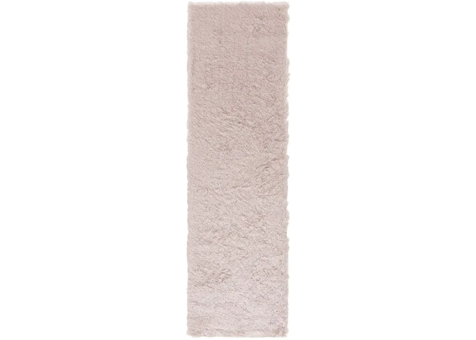 PARIS SHAG Beige  2'-3' X 8' Runner Rug