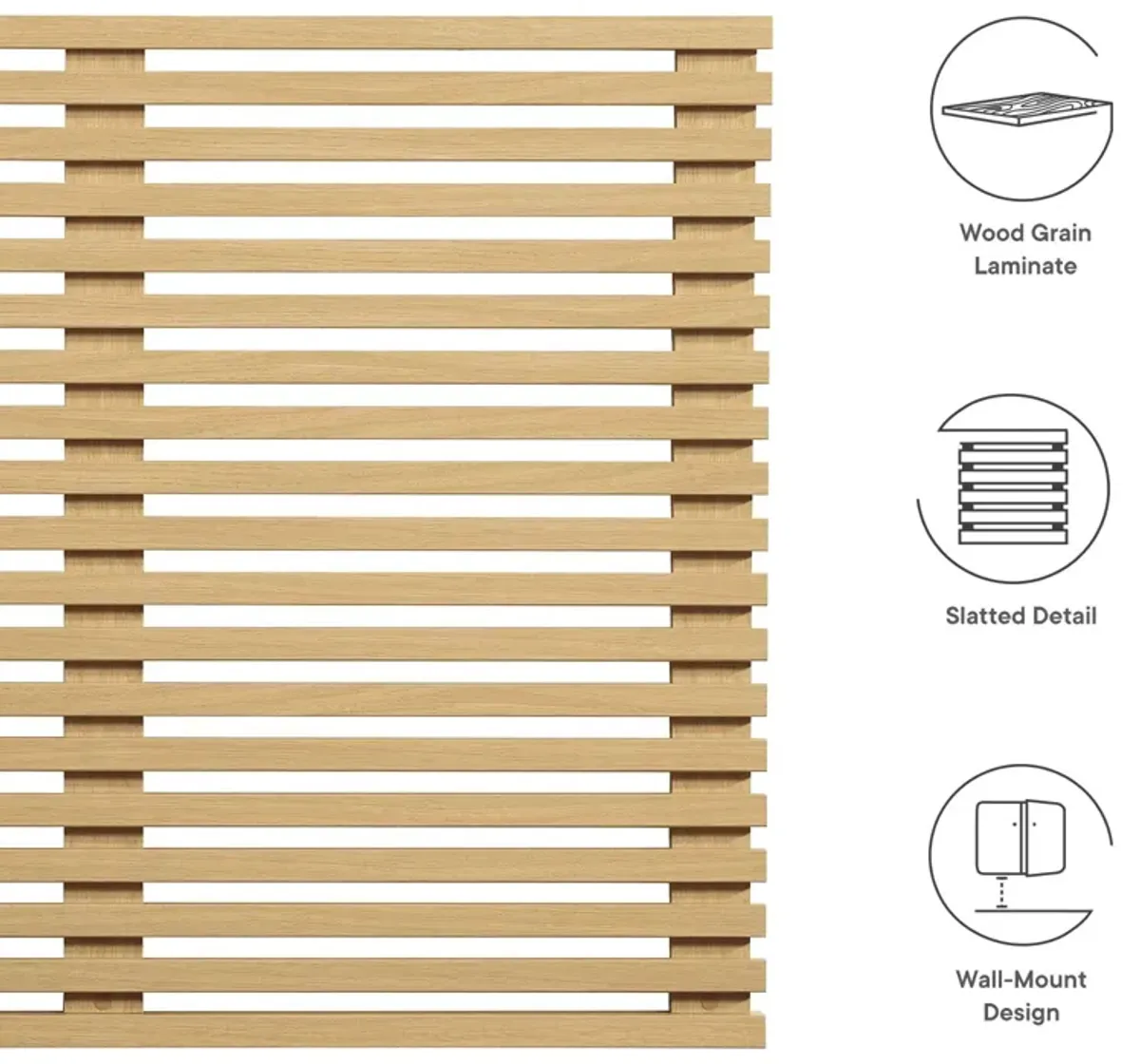 Render Wall Mount Twin Headboard