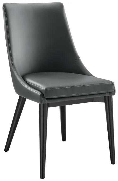 Viscount Dining Side Chair Vinyl Set of 2