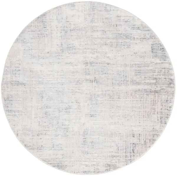 PRESTIGE 106 IVORY  6'-7' x 6'-7' Round Round Rug