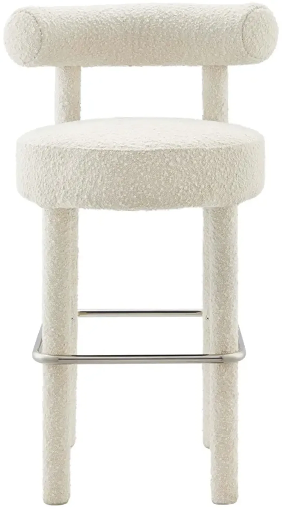 Toulouse Boucle Fabric Barstool