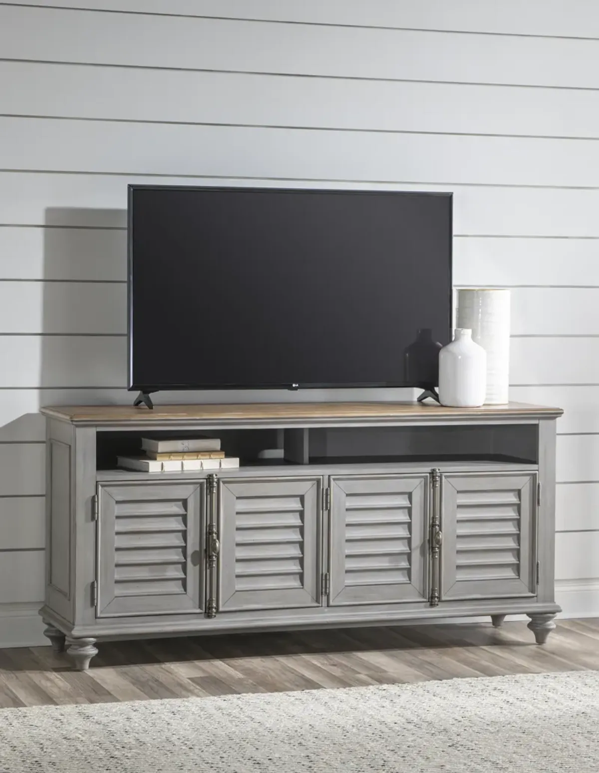 Kingston (Sandalwood Brown + Tweed Gray) Console