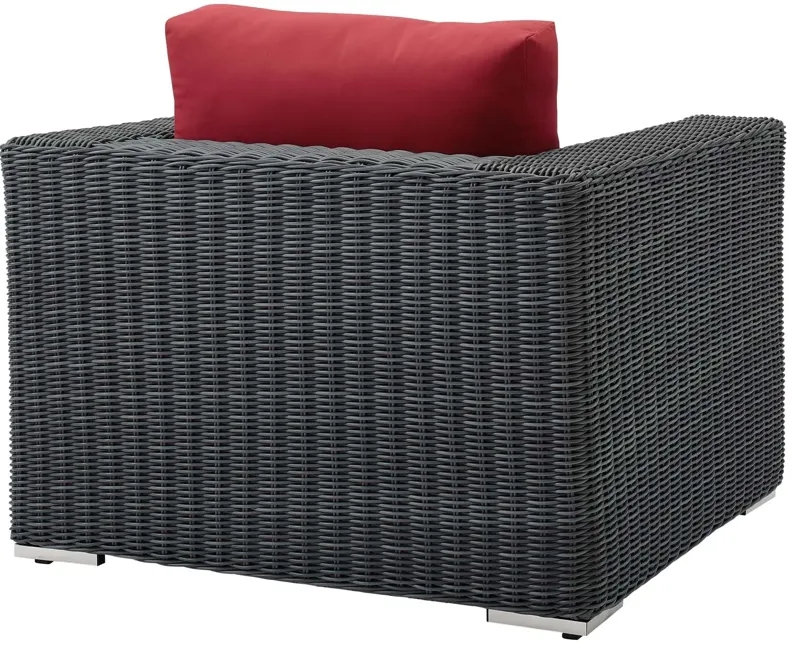 Summon Outdoor Patio Fabric Sunbrella® Armchair