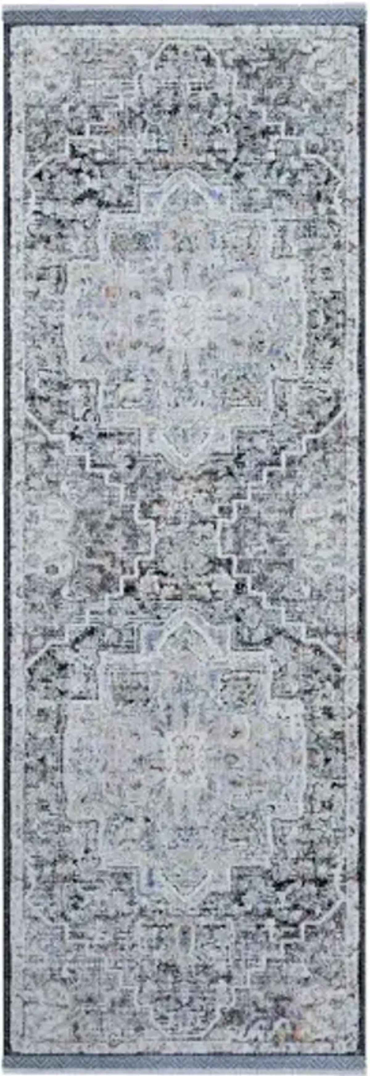 Rivaldo RVD-2301 2'7" x 10' Machine Woven Rug