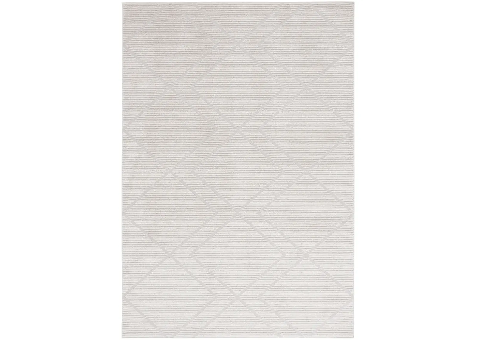 CARTER 214 IVORY  8' x 10' Large Rectangle Rug